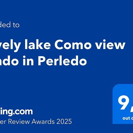 Romantic Lake Como Escape With View Perledo ภายนอก รูปภาพ